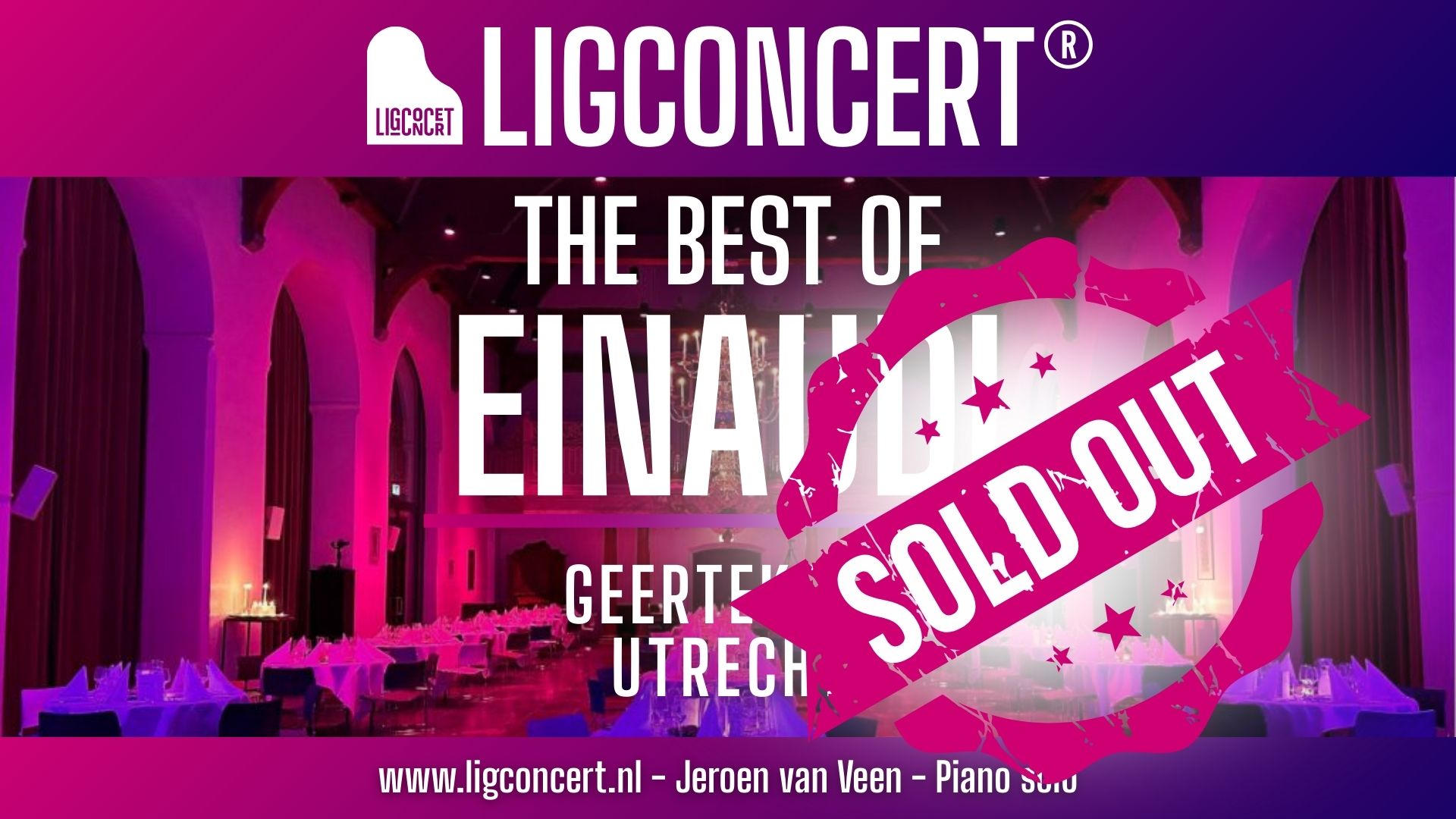 Geertekerk ligconcert einaudi