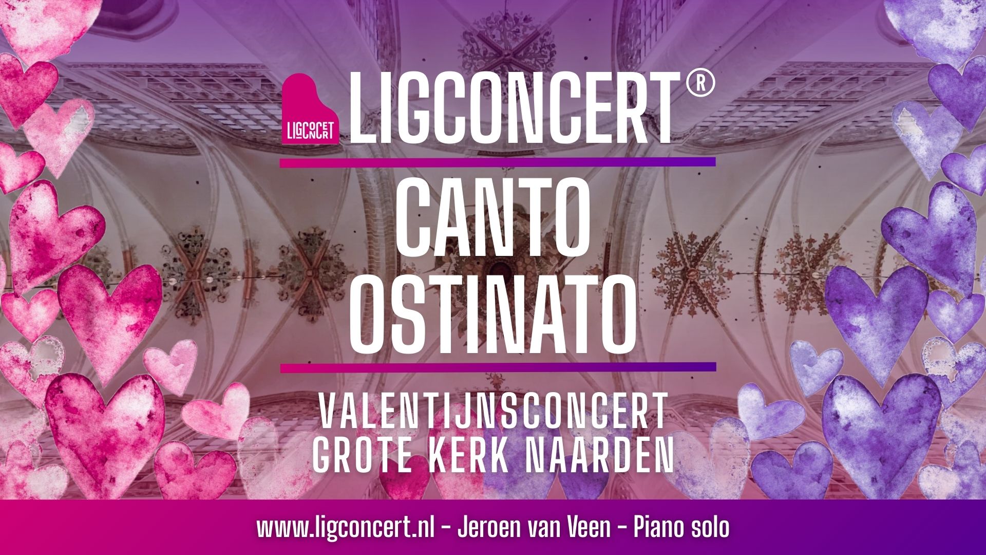 Grote kerk Naarden Ligconcert Canto Ostinato
