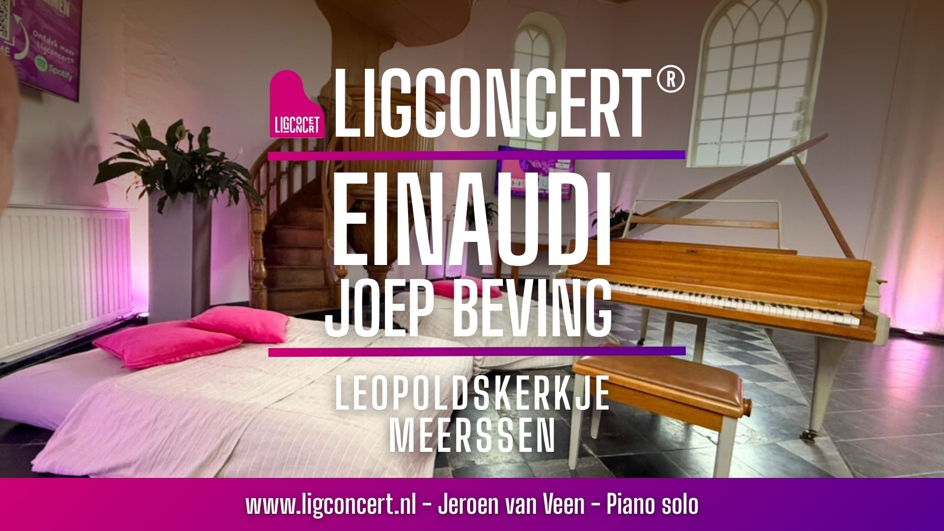 Leopoldskerkje Ligconcert Einaudi Beving