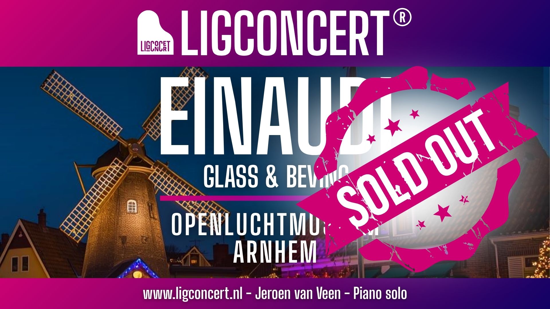 Ligconcert OLM Einaudi Beving SOLD OUT