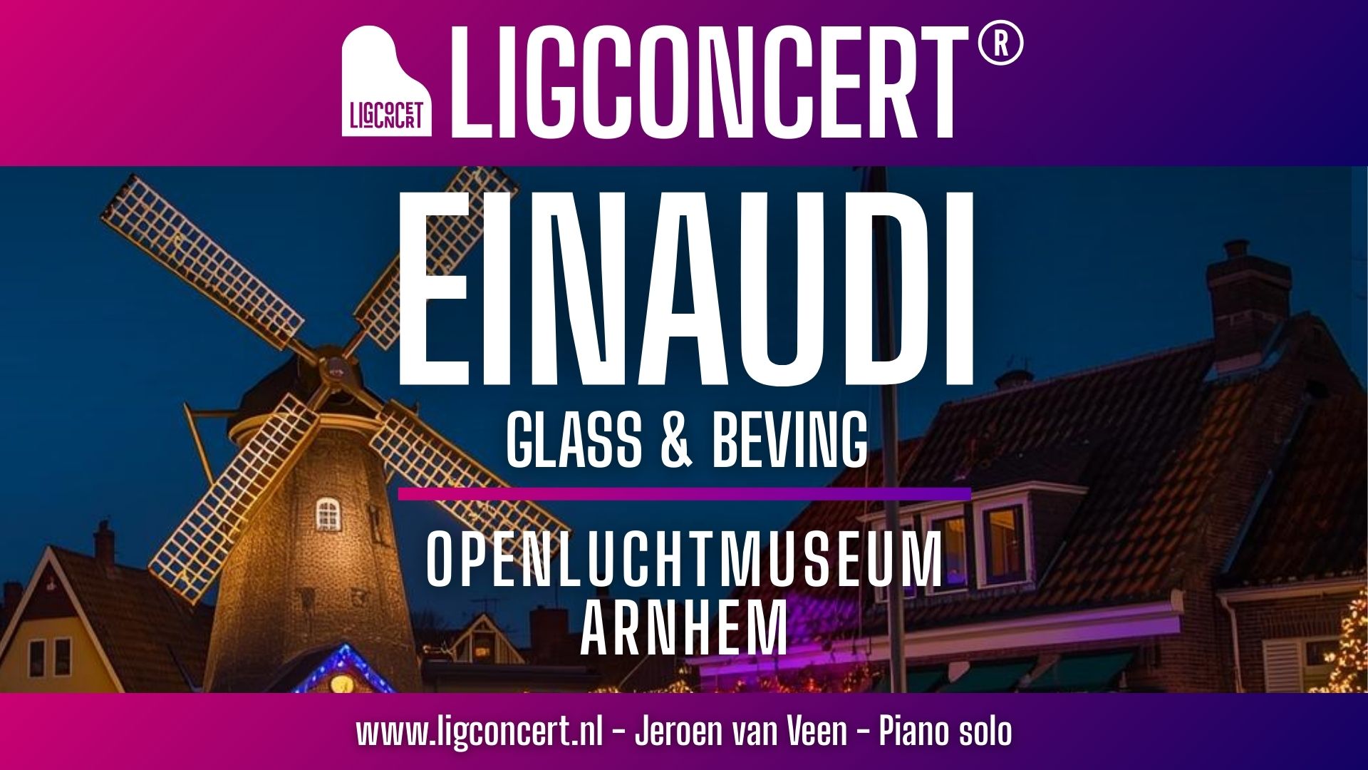 OLM ligconcert einaudi glass beving